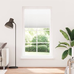 Store plissé blanc 110x200cm largeur du tissu 109,4cm polyester 