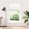 Store plissé blanc 110x200cm largeur du tissu 109,4cm polyester 