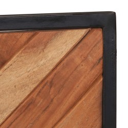 Porte-manteaux 2 pcs 35x1x90 cm bois massif acacia 