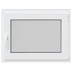 Fenêtre de sous-sol« RISOR » 80 x 50 cm oscillo-battante DIN droite anthracite 