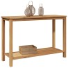 Table console Marron 110 x 40 x 45 cm Bois de teck massif 