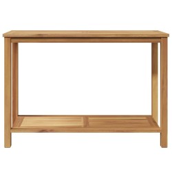 Table console Marron 110 x 40 x 45 cm Bois de teck massif 