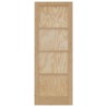 Porte Intérieure "ORKDAL" 78x211x4 cm en Bois Massif Pin 
