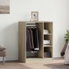 Garde-robe chêne sonoma 77x48x102 cm bois d'ingénierie 