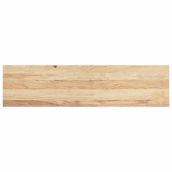 Marches d'escalier 2 pcs non traité bois de chêne massif 