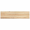 Marches d'escalier 2 pcs non traité bois de chêne massif 