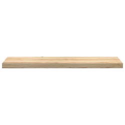 Marches d'escalier 2 pcs non traité bois de chêne massif 