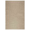 Tapis ZIZUR beige 160x230 cm aspect de jute intérieur extérieur 