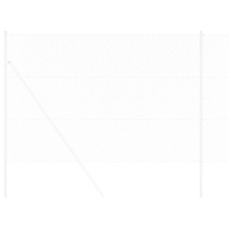 Clôture hexagonale Argent 10000 x 0.06 x 160 cm Acier galvanisé 