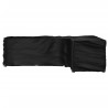 Housse de salon de jardin en forme de L 16 œillets 260x210x80cm 