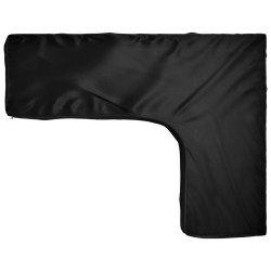 Housse de salon de jardin en forme de L 16 œillets 260x210x80cm 
