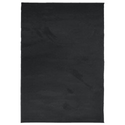 Tapis OVIEDO à poils courts noir 200x280 cm 