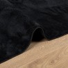 Tapis OVIEDO à poils courts noir 200x280 cm 