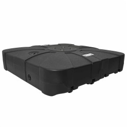 Ensemble de base de parasol cantilever , 2 pièces - 150 kg de sable ou 113 kg d'eau 