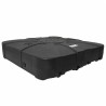 Ensemble de base de parasol cantilever , 2 pièces - 150 kg de sable ou 113 kg d'eau 