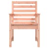 Chaises de jardin lot de 2 60x48x91 cm bois massif de douglas 