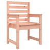 Chaises de jardin lot de 2 60x48x91 cm bois massif de douglas 