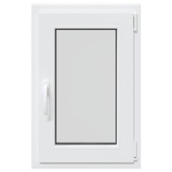Fenêtre de sous-sol« RISOR » 50 x 75 cm oscillo-battante DIN droite blanche 