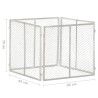 Composteur de jardin 85x85x70 cm Fer galvanisé 