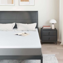 Coussins de Matelas Blanc 160 x 200 cm 