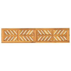 Banc de jardin 150 cm bois massif d'acacia 