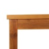 Banc de jardin 150 cm bois massif d'acacia 