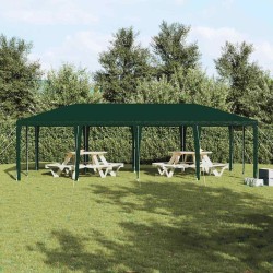 Tente de fête Verte 8x4 m PE 