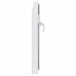 Fenêtre de sous-sol« RISOR » 100 x 50 cm oscillo-battante DIN gauche blanche 
