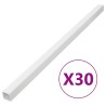 Goulotte de câble 100x60 mm 30 m PVC 