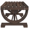 Table basse de jardin 90x50x40 cm bois de sapin massif 