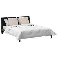 Duvet d'hiver avec oreiller 3 pcs Blanc 240 x 260 cm Microfibre 