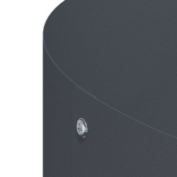 Pot en métal anthracite Anthracite Métal 40 cm de diamètre 
