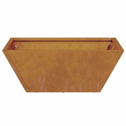 Bol de Jardin 40x40x15 cm en Acier Corten 