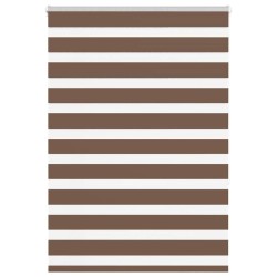 Store zèbre marron 110x150cm largeur du tissu 105,9cm polyester 