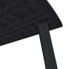 Table de jardin Anthracite 216x90x72 cm Plastique 