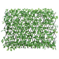 vidaXL Treillis de lierre artificiel extensible vert 180x65 cm 