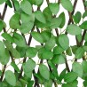vidaXL Treillis de lierre artificiel extensible vert 180x65 cm 
