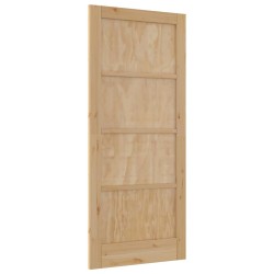 Porte intérieure 'ORKDAL'86x198.5x4 cm en bois de pin 