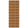 Bordures de pelouse 10 pcs 25x103 cm acier corten flexible 