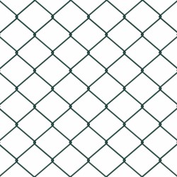 Jeu de Poteaux de Clôture Argent 10 x 1.2 m Acier galvanisé 