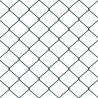 Jeu de Poteaux de Clôture Argent 10 x 1.2 m Acier galvanisé 