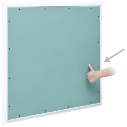 Panneau d'accès Cadre en aluminium plaque de plâtre 700x700 mm 