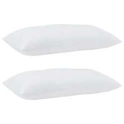 Oreillers 2 pcs Blanc 40 x 80 cm 85gsm 100% polyester 