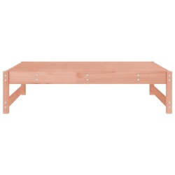 Repose-pied de jardin 120x80 cm massif de douglas 
