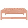 Repose-pied de jardin 120x80 cm massif de douglas 