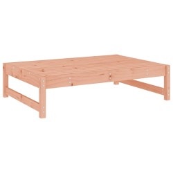 Repose-pied de jardin 120x80 cm massif de douglas 