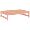 Repose-pied de jardin 120x80 cm massif de douglas 