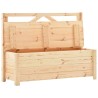 Banc de rangement 120 cm bois de pin massif 