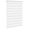 Store zèbre blanc 110x150 cm largeur du tissu 105,9cm polyester 