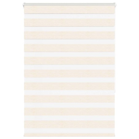 Store zèbre beige marbré largeur du tissu 105,9 cm polyester 